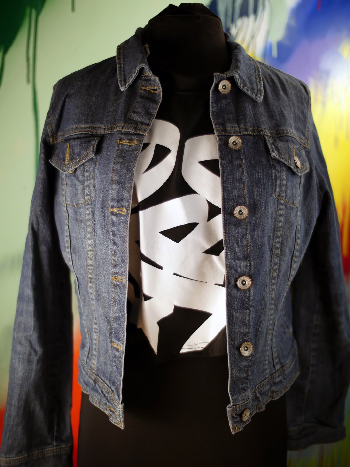 Banksy Rat on 3 panel jacket