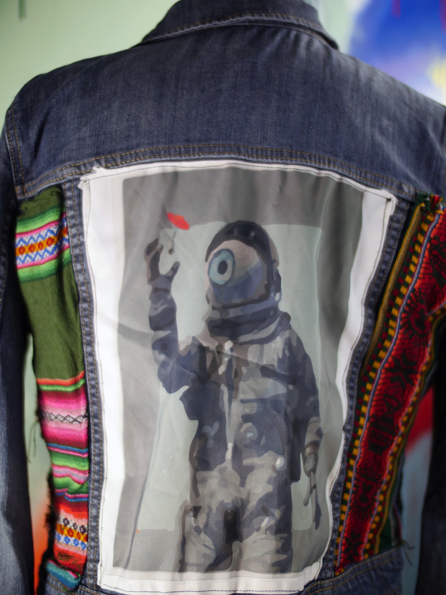 Astronaut Peruvian fabric