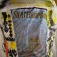 One-of-a-Kind Hand-Painted Custom Skater Denim Jacket – Psychedelic Skateboard Art