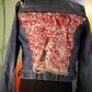 STREET ART SPECTATOR DENIM JEAN JACKET