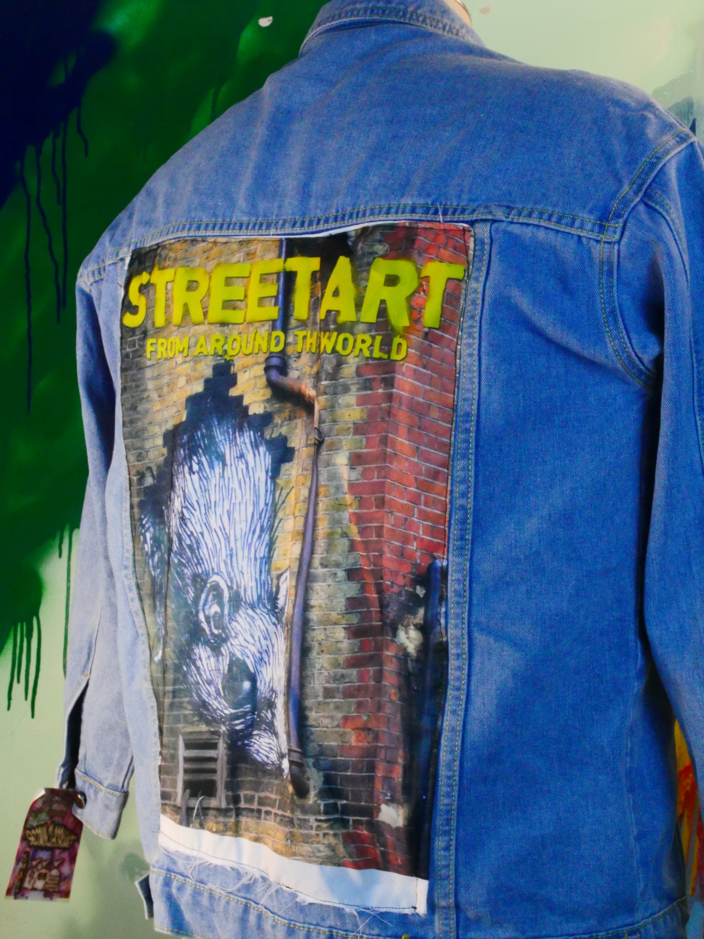 Fat rat street art jackey