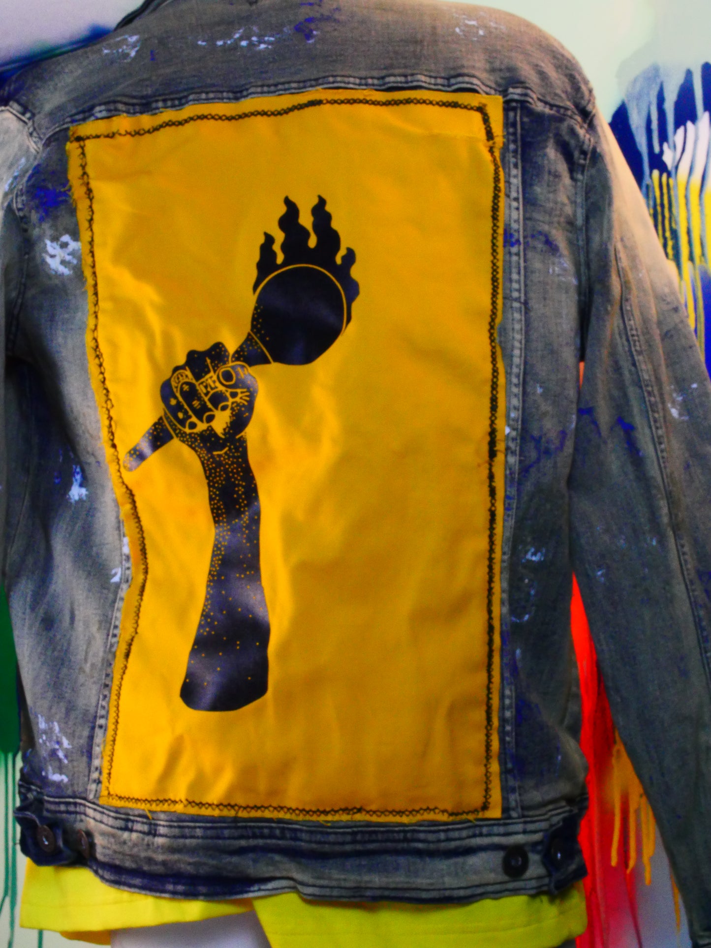Painted zeta jacket