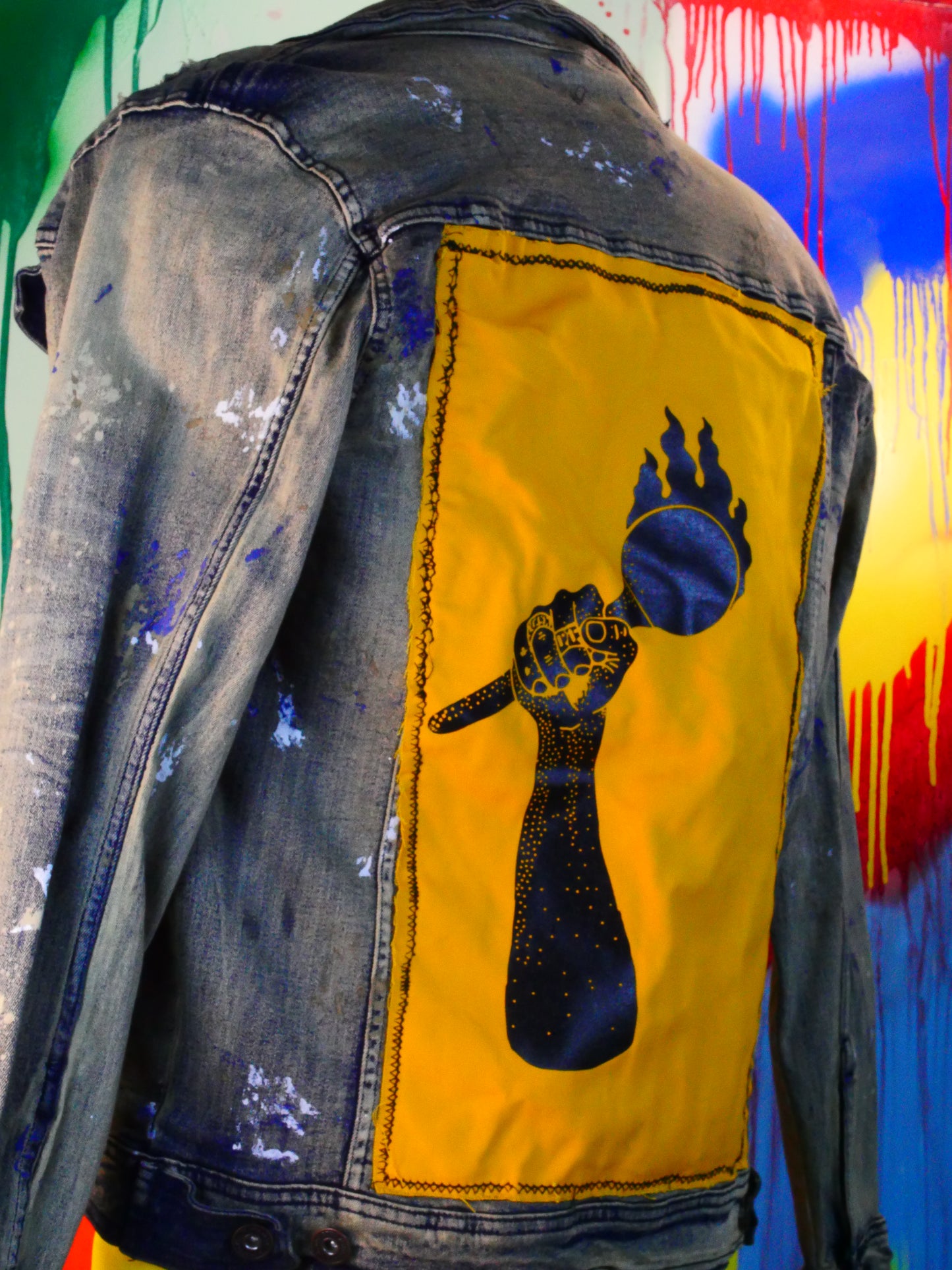 Painted zeta jacket