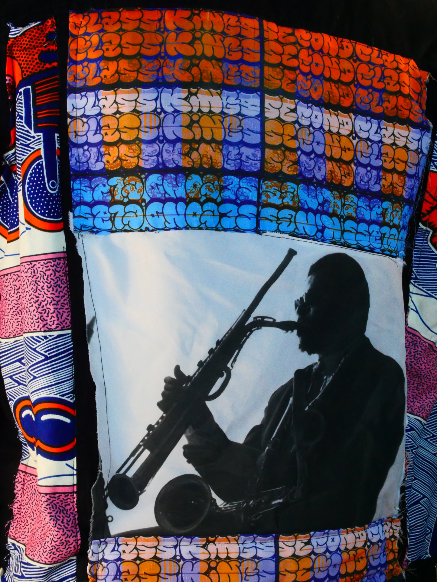Roland Kirk Tribute Customized Denim Jacket