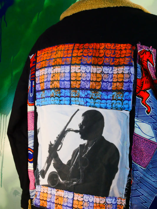 Roland Kirk Tribute Customized Denim Jacket