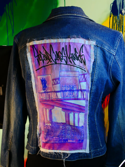Tesoe graffiti jacket