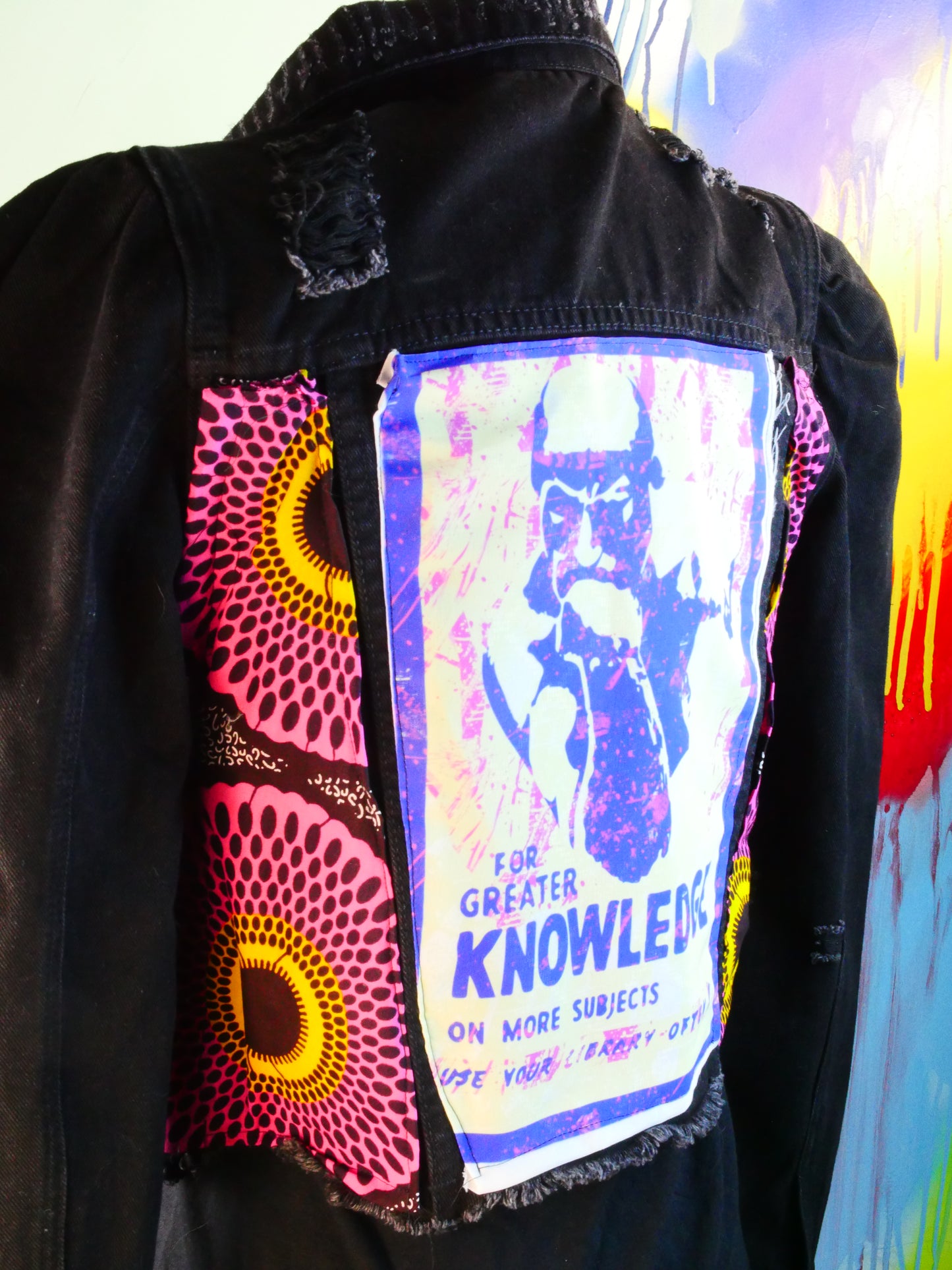 "Greater knowledge" Library Jacket