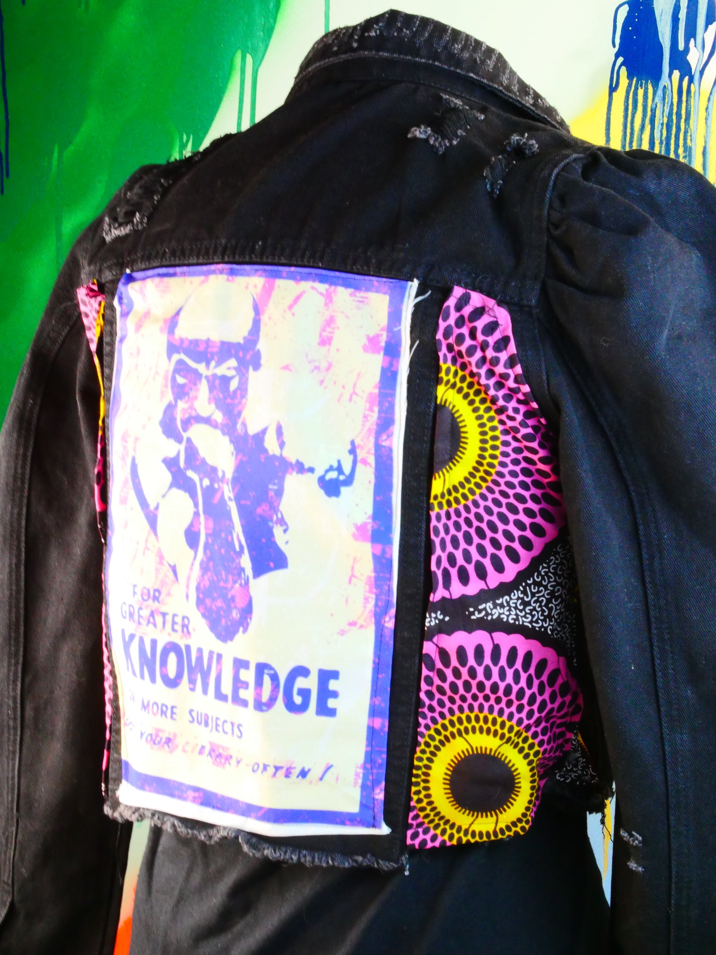 "Greater knowledge" Library Jacket