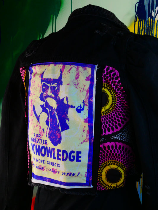 "Greater knowledge" Library Jacket