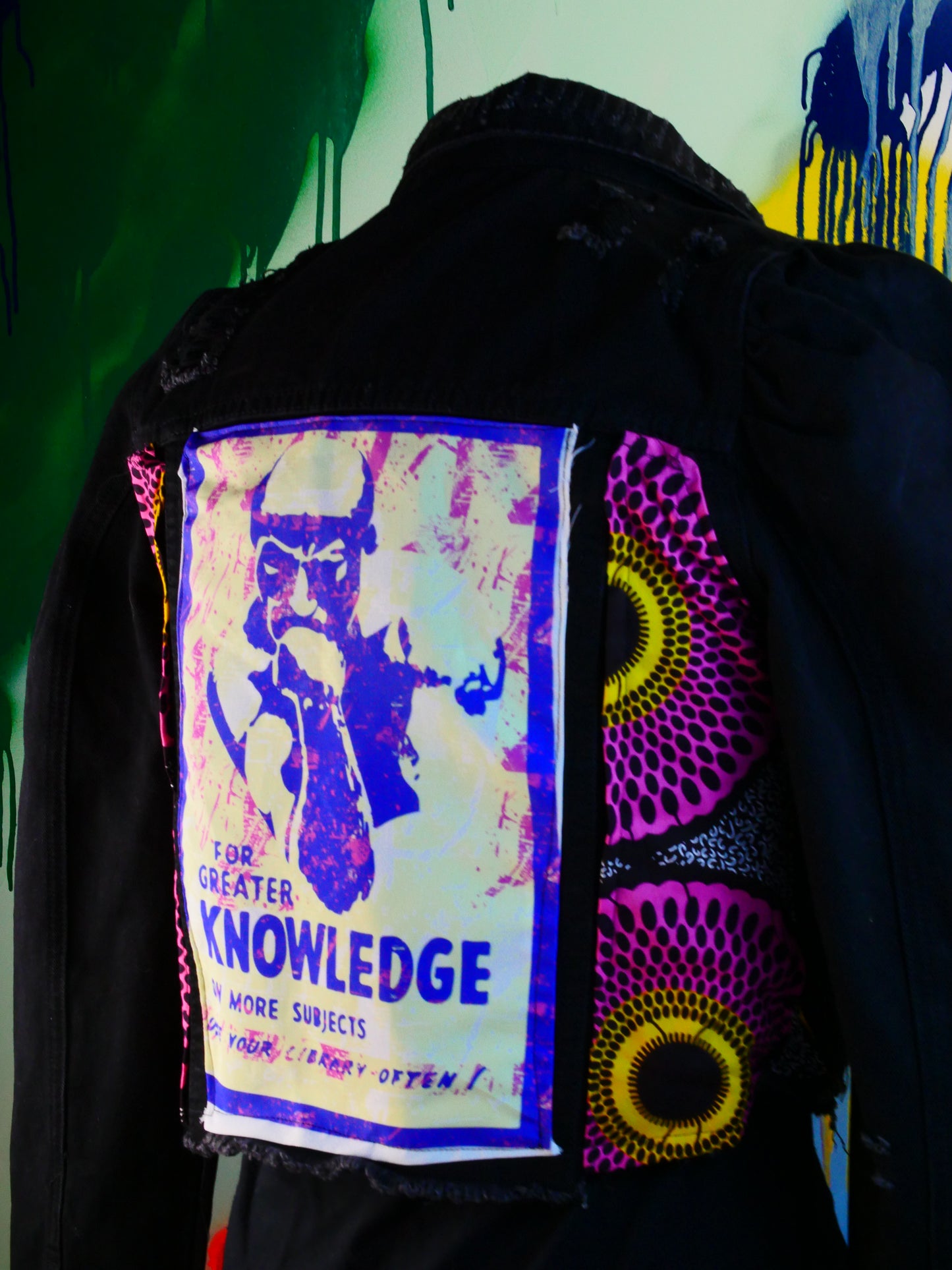 "Greater knowledge" Library Jacket