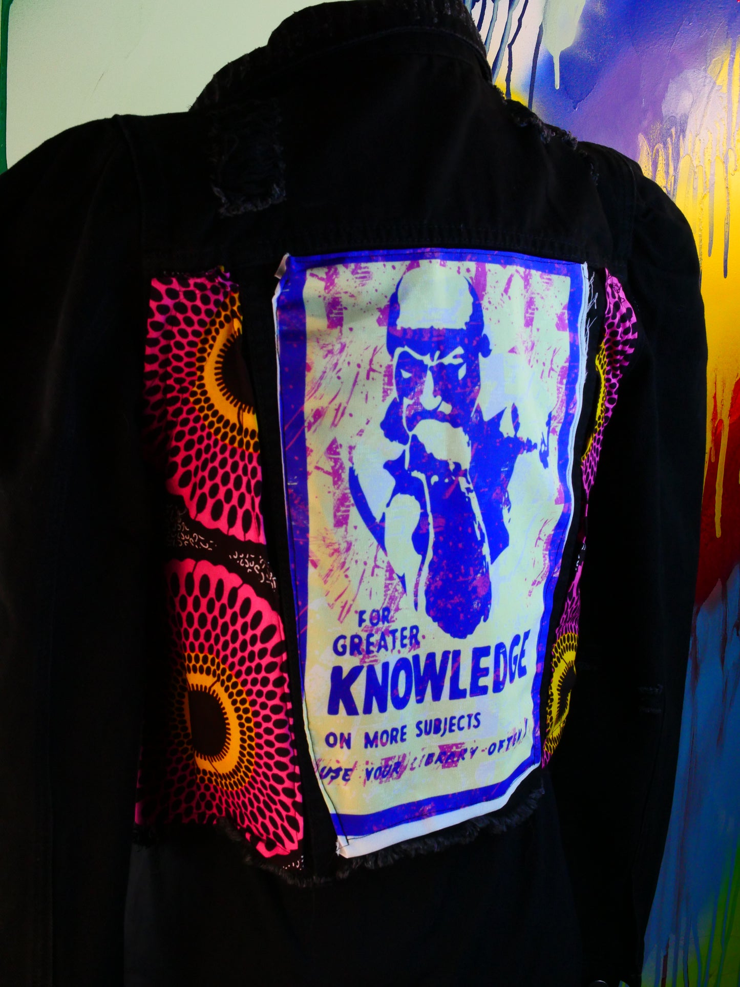 "Greater knowledge" Library Jacket